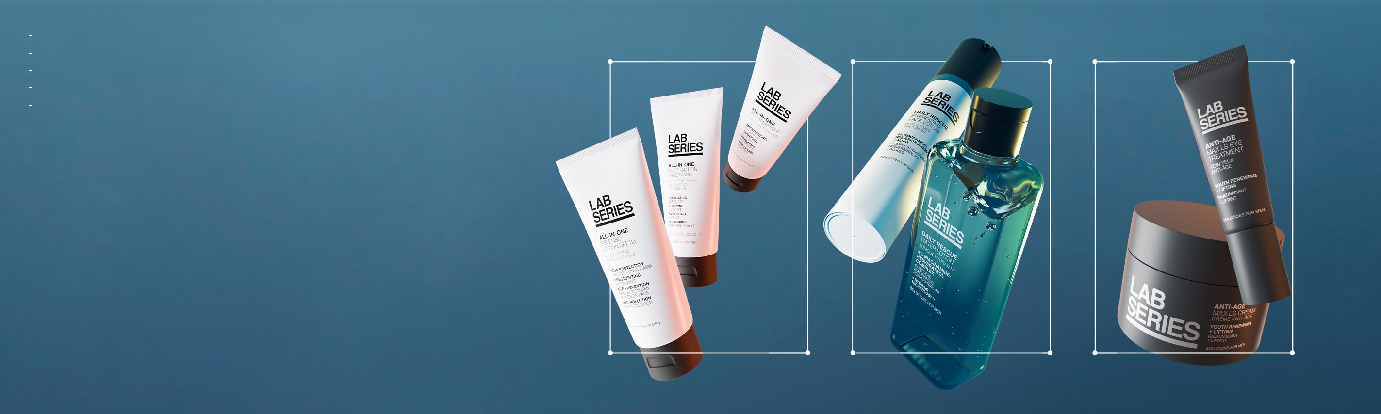 Image of Lab Series skincare products